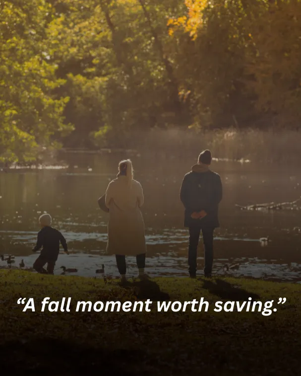 A fall moment worth saving.
