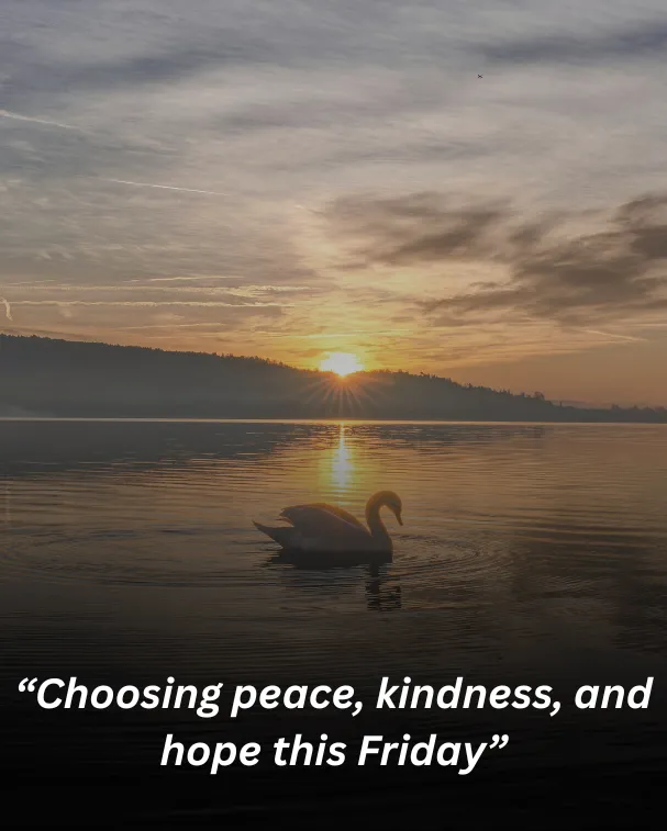 “choosing peace, kindness, and hope this friday”