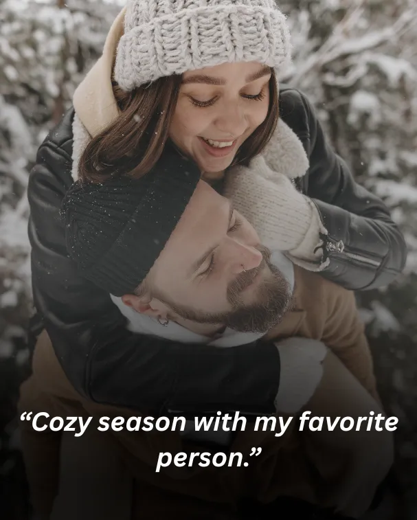 Cozy season with my favorite person.