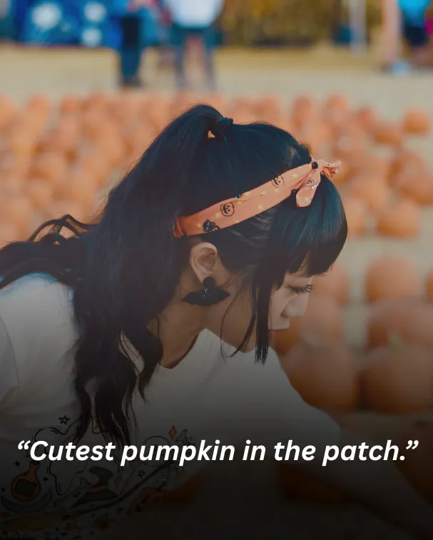 Cutest pumpkin in the patch.