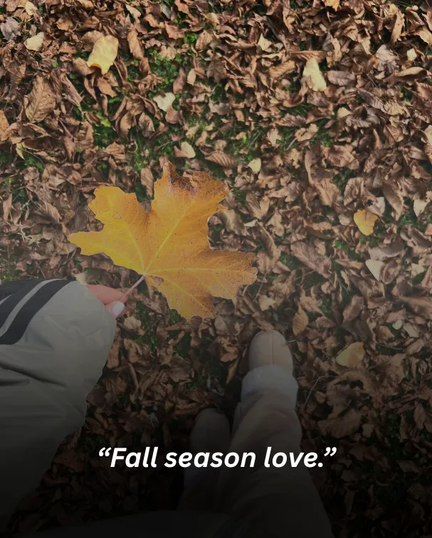 Fall season love.