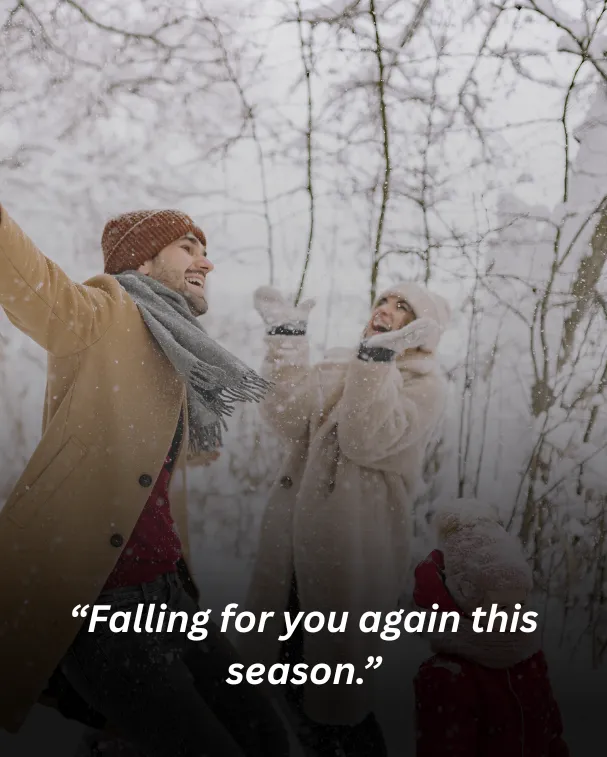 Falling for you again this season.