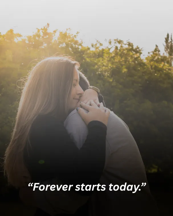 Forever starts today.
