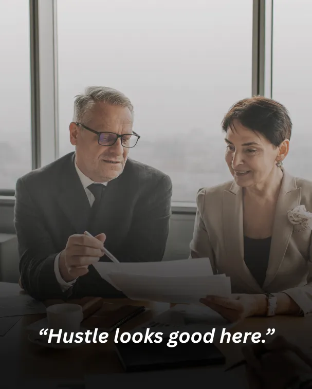 Hustle looks good here.