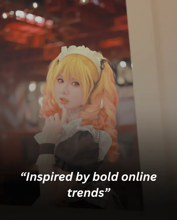 Inspired by bold online trends