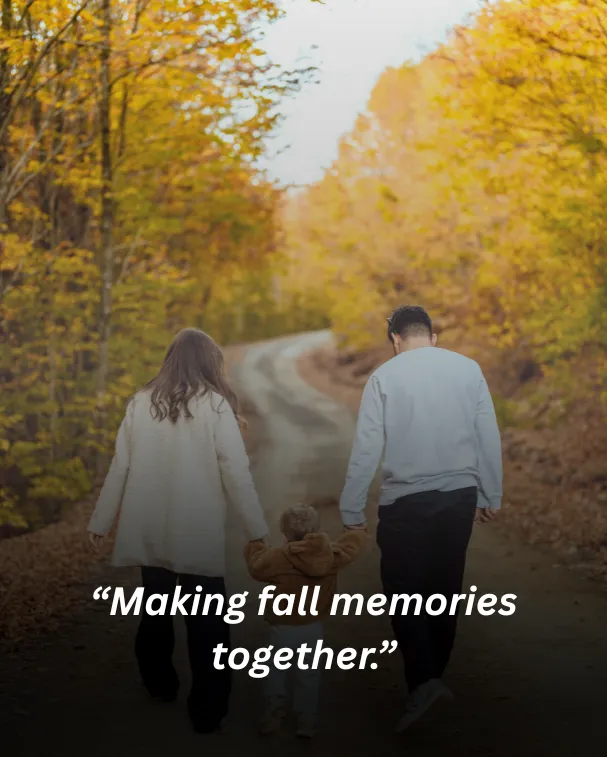 Making fall memories together.