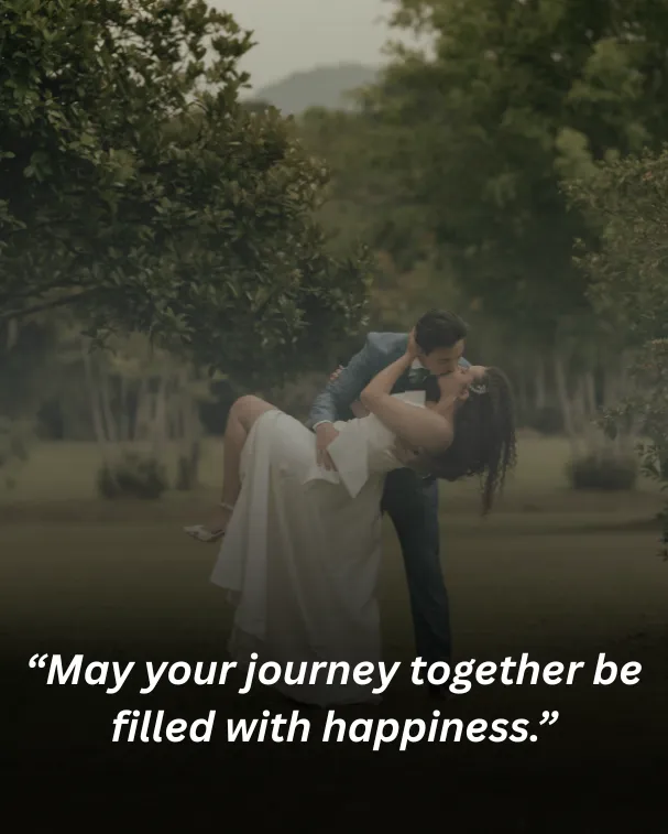 May your journey together be filled with happiness.