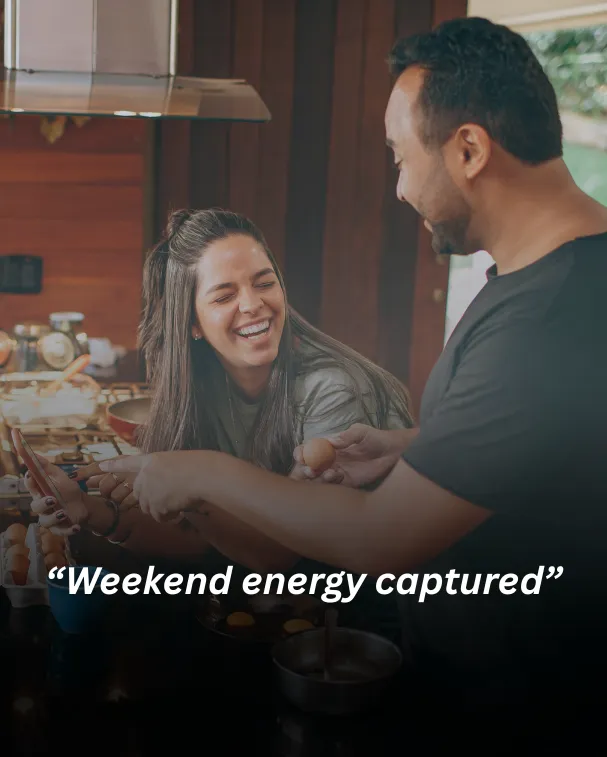 “weekend energy captured”