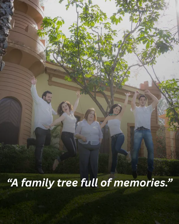 A family tree full of memories.