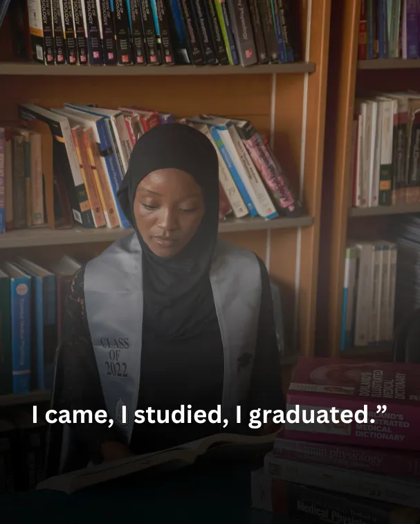 I came, I studied, I graduated.