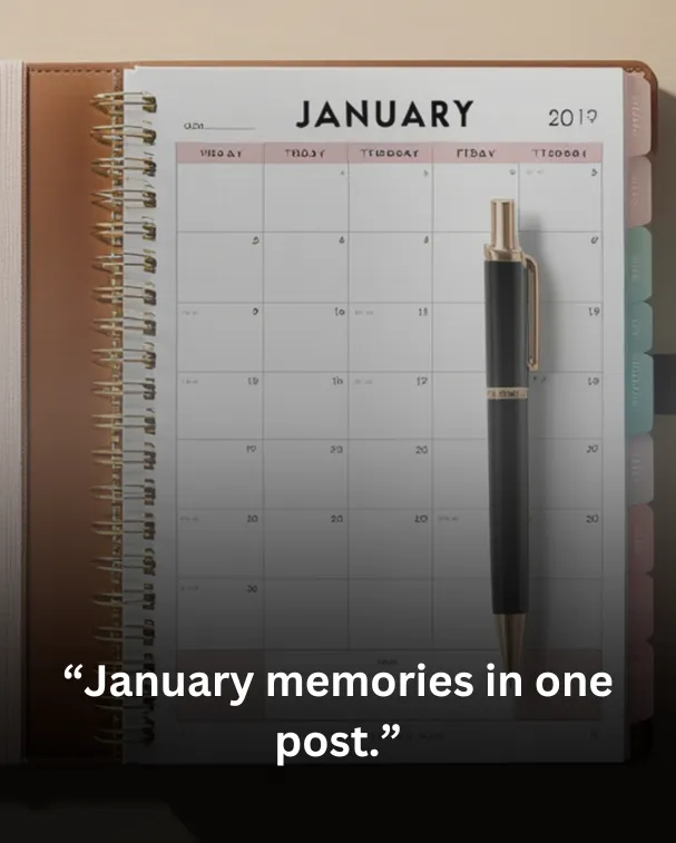 January memories in one post.