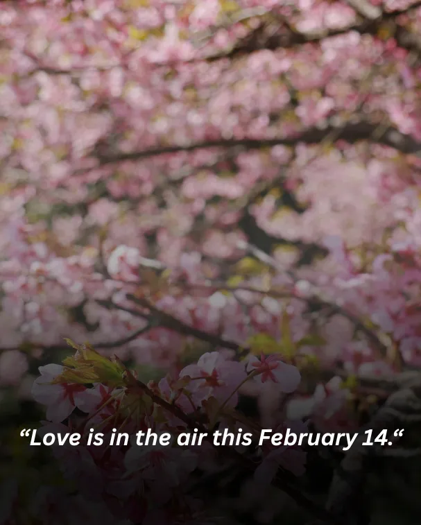 Love is in the air this February 14.
