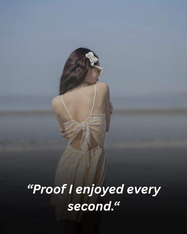 Proof I enjoyed every second.