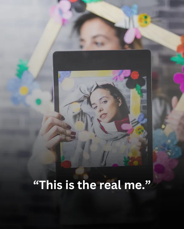 This is the real me.