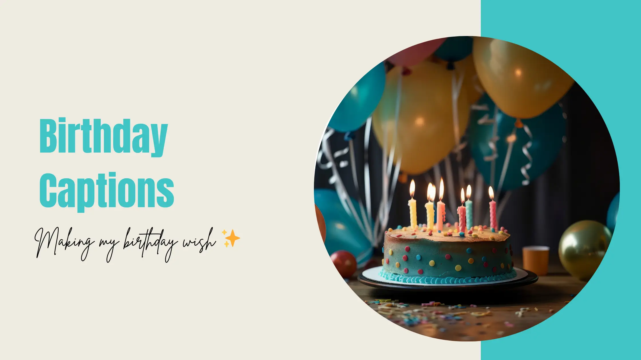 Birthday Captions