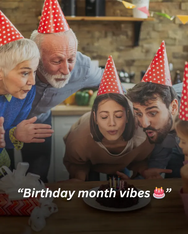 Birthday month vibes 🎂