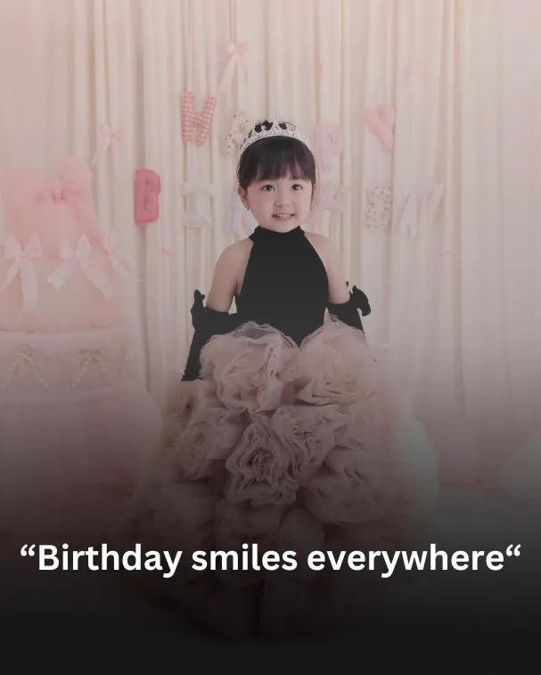 Birthday smiles everywhere