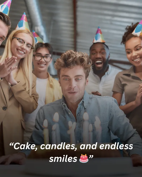 Cake, candles, and endless smiles 🎂