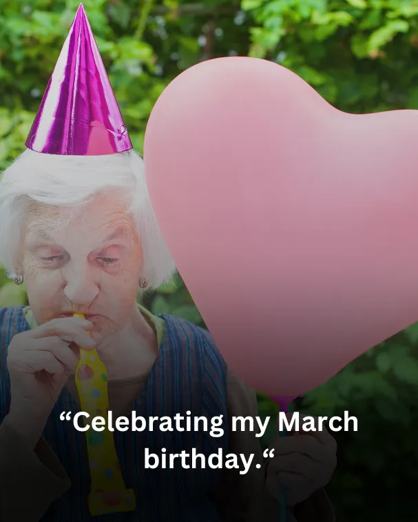 Celebrating my March birthday.