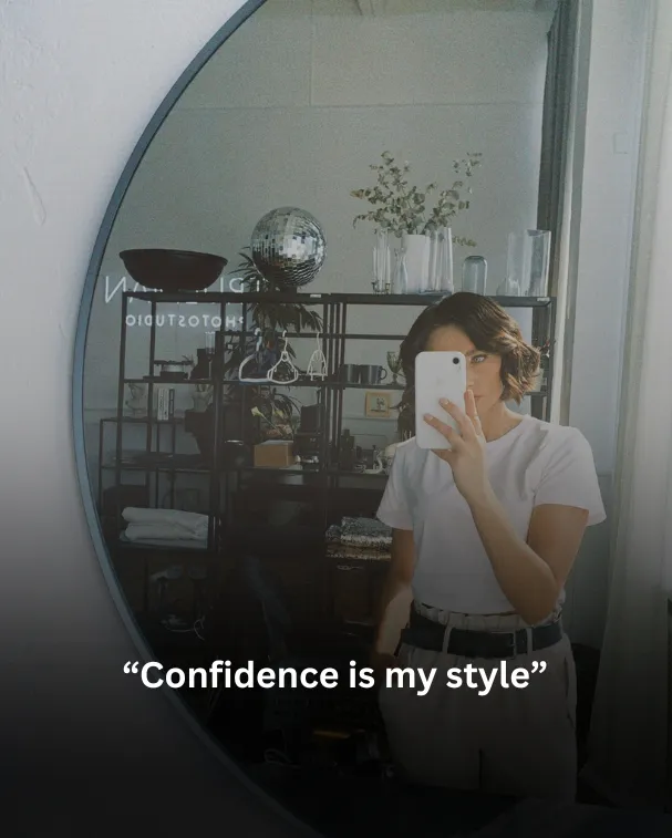 Confidence is my style
