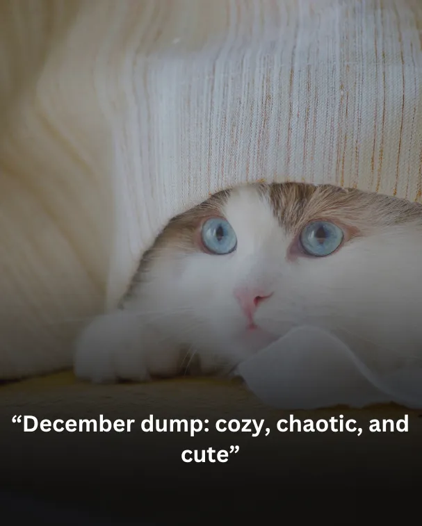 December dump: cozy, chaotic, and cute