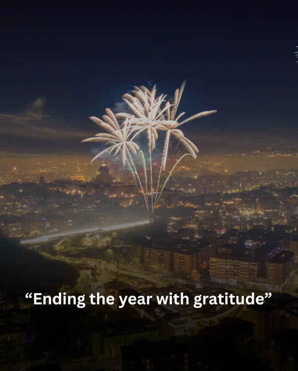 Ending the year with gratitude