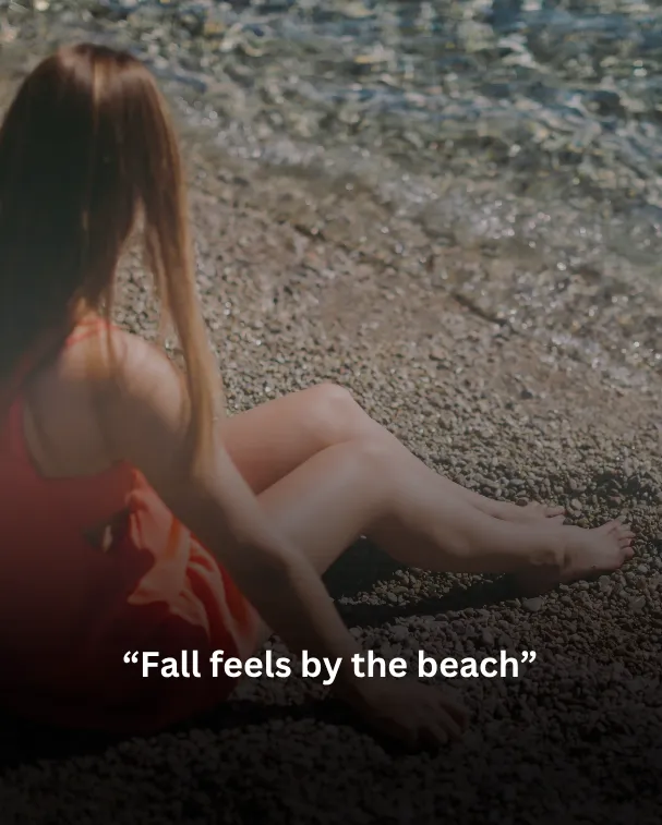 Fall feels by the beach