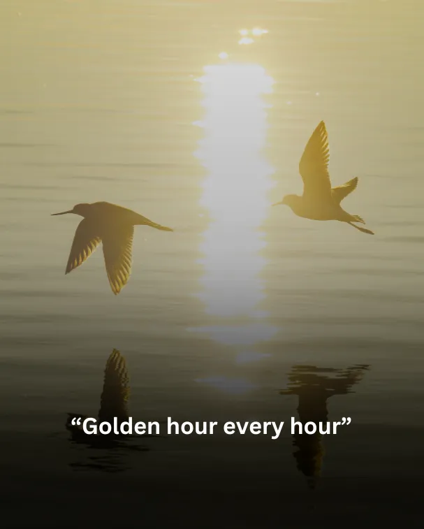 Golden hour every hour