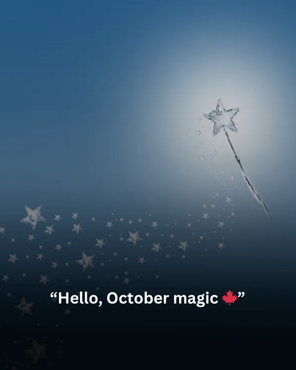 Hello, October magic 🍁