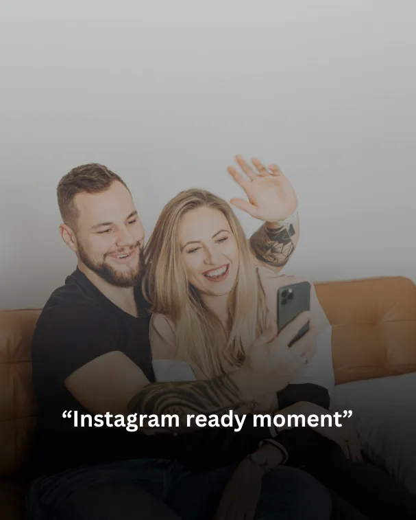 Instagram ready moment