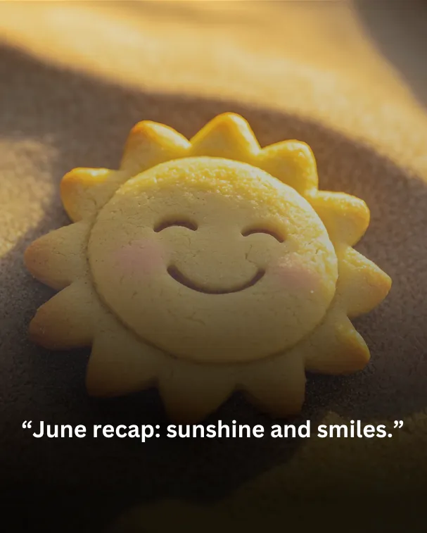 June recap: sunshine and smiles.