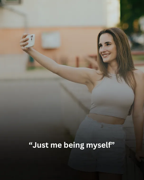 Just me being myself