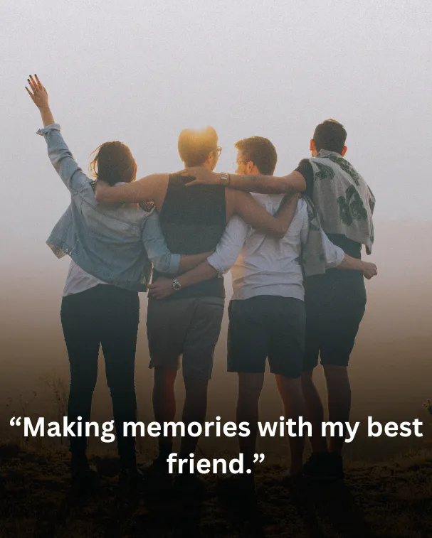 Making memories with my best friend.