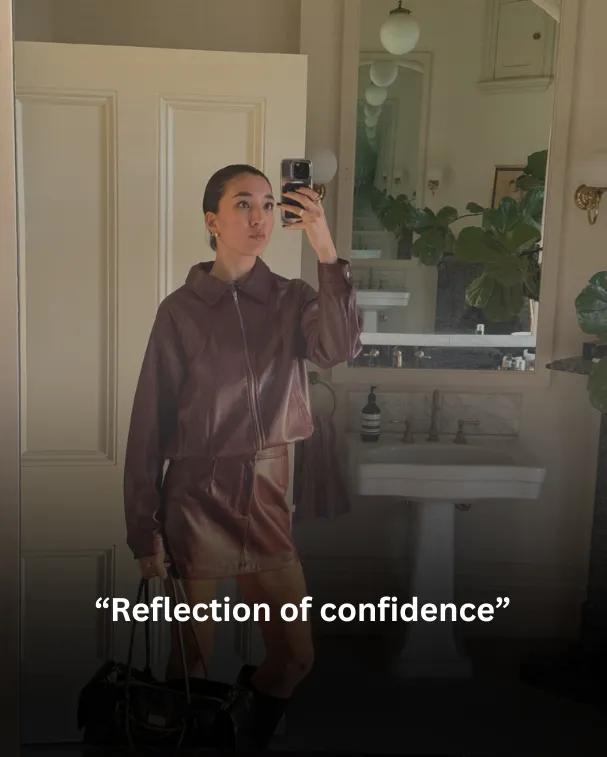 Reflection of confidence