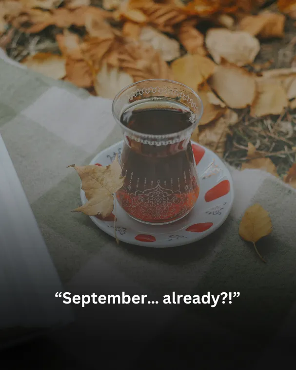 September… already?!