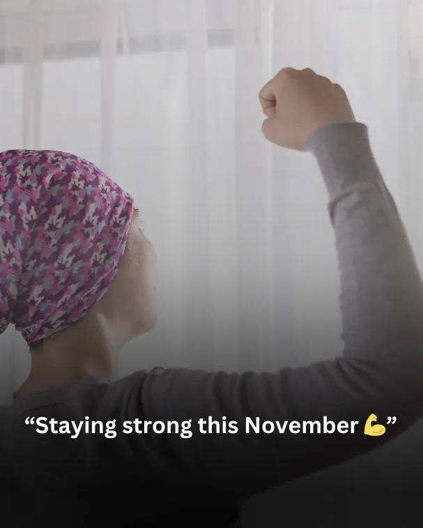 Staying strong this November 💪