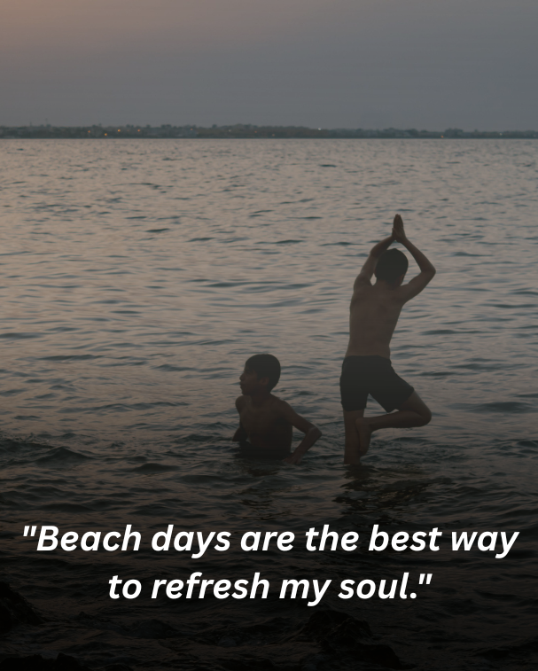 Beach days are the best way to refresh my soul.
