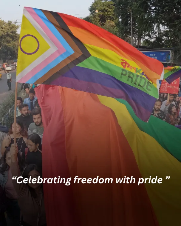 Celebrating freedom with pride