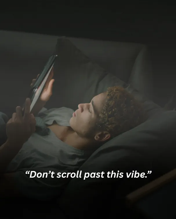 Don’t scroll past this vibe.