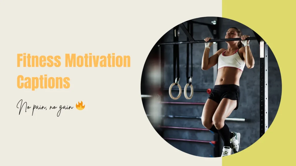Fitness Motivation Captions