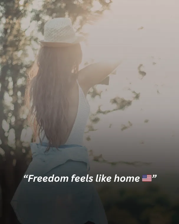 Freedom feels like home 🇺🇸