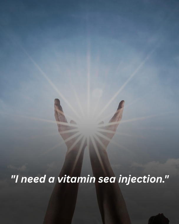 I need a vitamin sea injection.