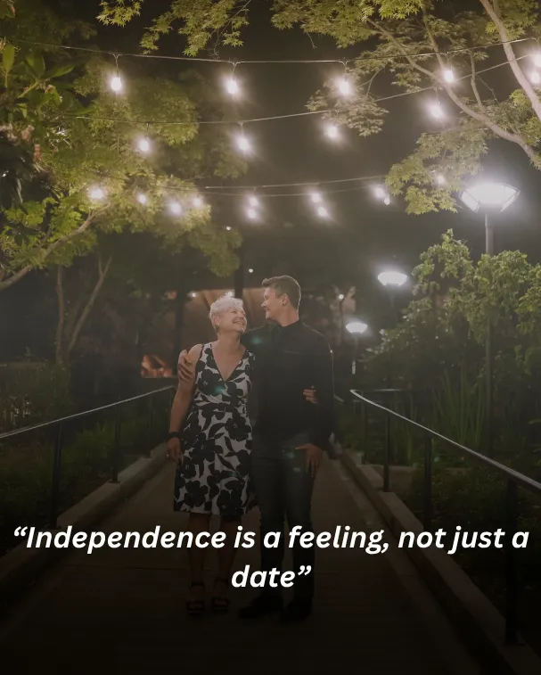 Independence is a feeling, not just a date