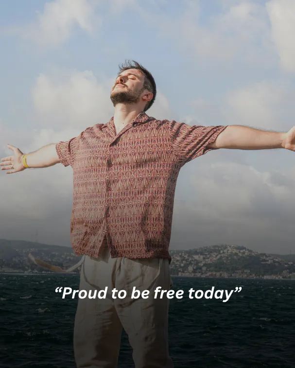 Proud to be free today