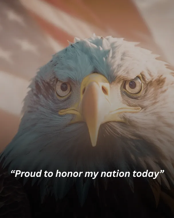 Proud to honor my nation today