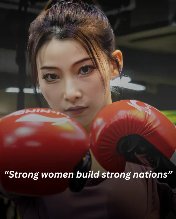 Strong women build strong nations