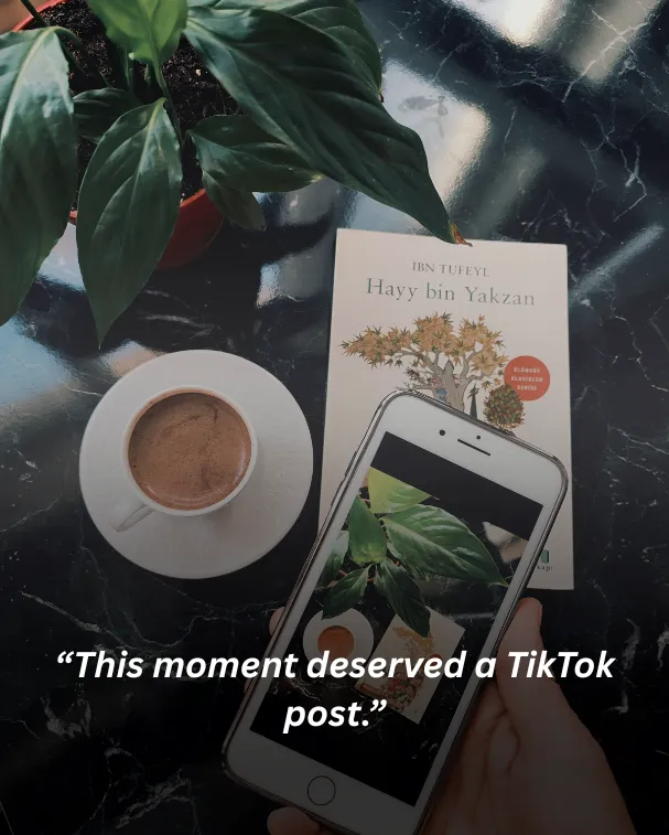 This moment deserved a TikTok post.