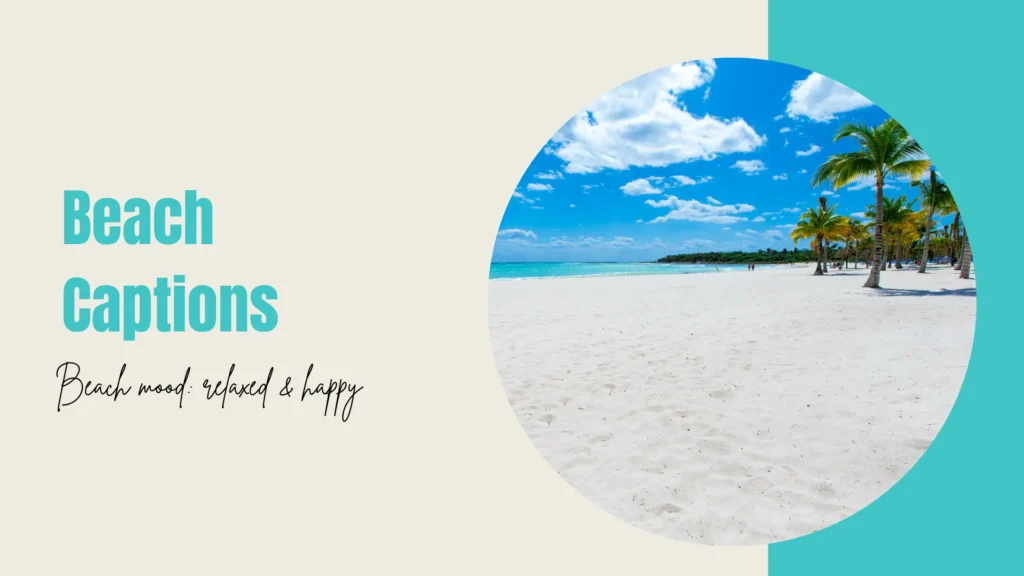 beach captions