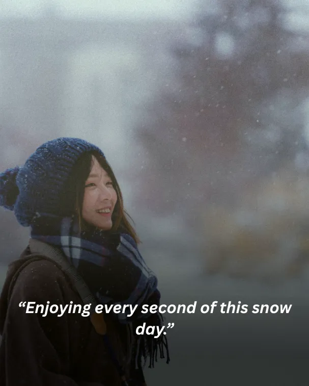 Enjoying every second of this snow day.