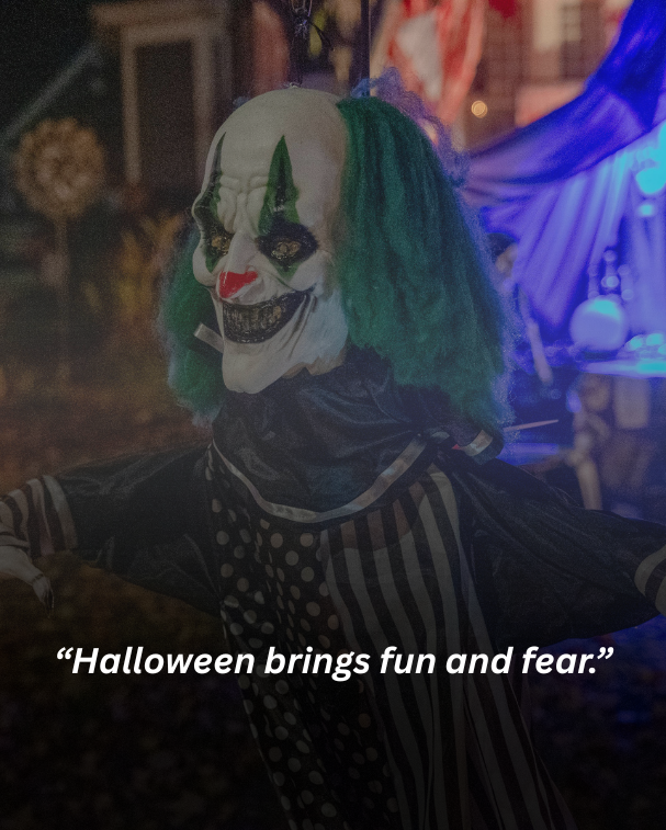 Halloween brings fun and fear.